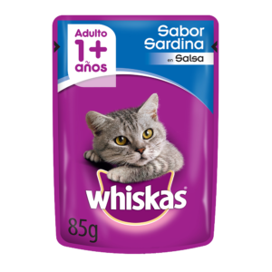 WHISKAS sobrecito para gatos sardina en salsa