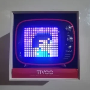 Divoom Tivoo Portable Bluetooth speaker Smart Clock Alarm Pixel Art DIY by App LED Light Sign in decoration Unique gift photo review