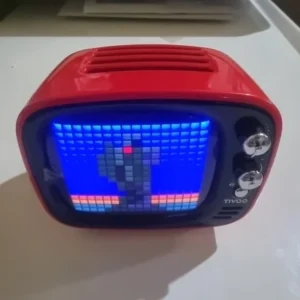 Divoom Tivoo Portable Bluetooth speaker Smart Clock Alarm Pixel Art DIY by App LED Light Sign in decoration Unique gift photo review